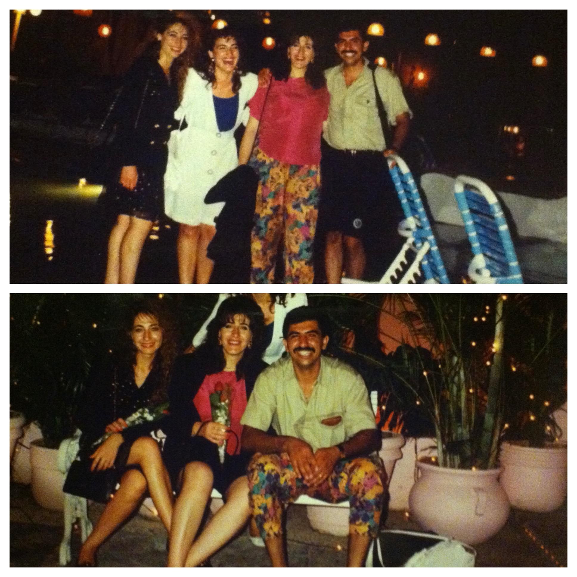 1988: My dad was denied entry to a club in Mexico bc he was wearing shorts so my mom gave him her pants