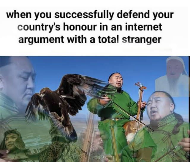 Don't you dare talk shit about (insert country here)