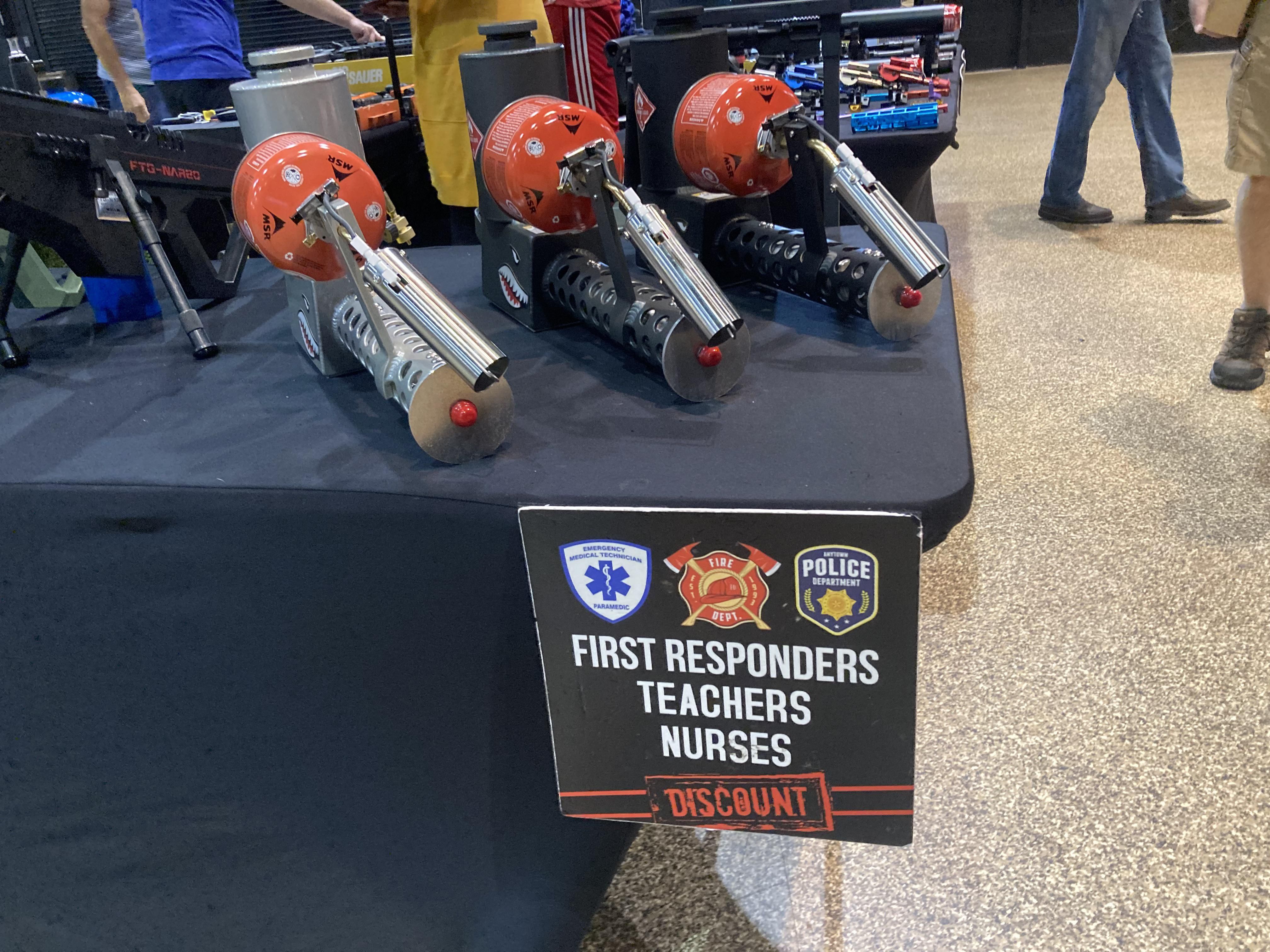 Teachers get a Discount on Flamethrowers: Guess Which State I am