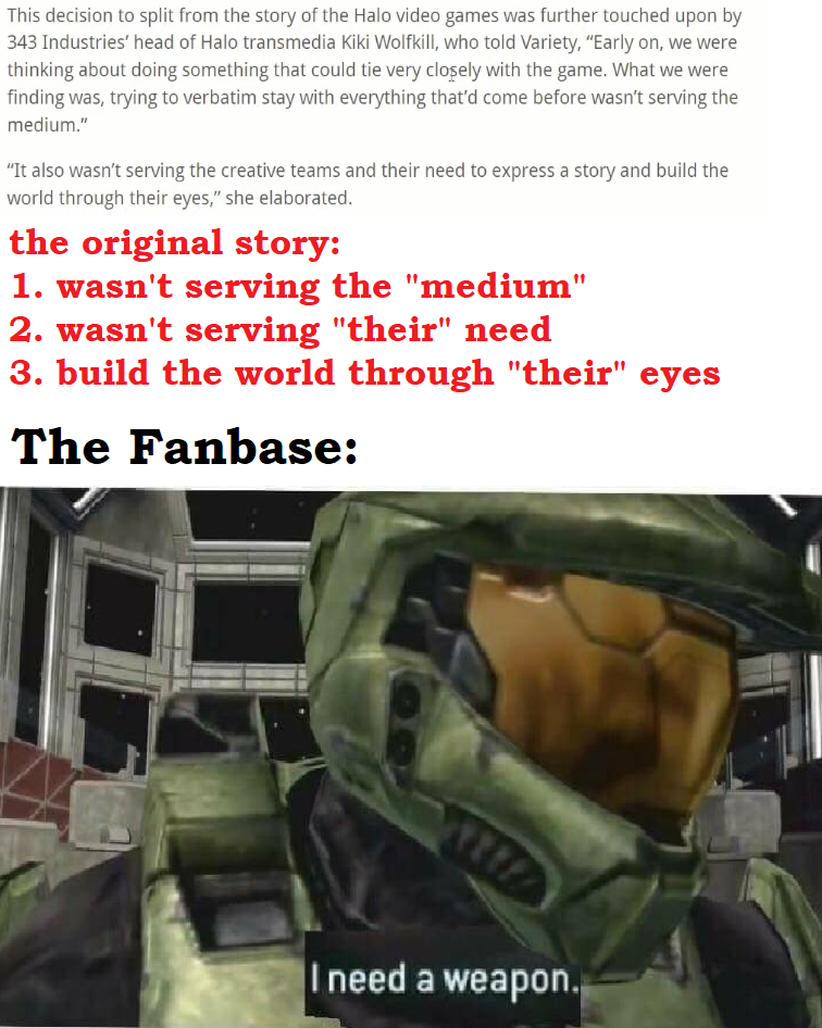 Yet another Fanbase raped hard in the *ss.