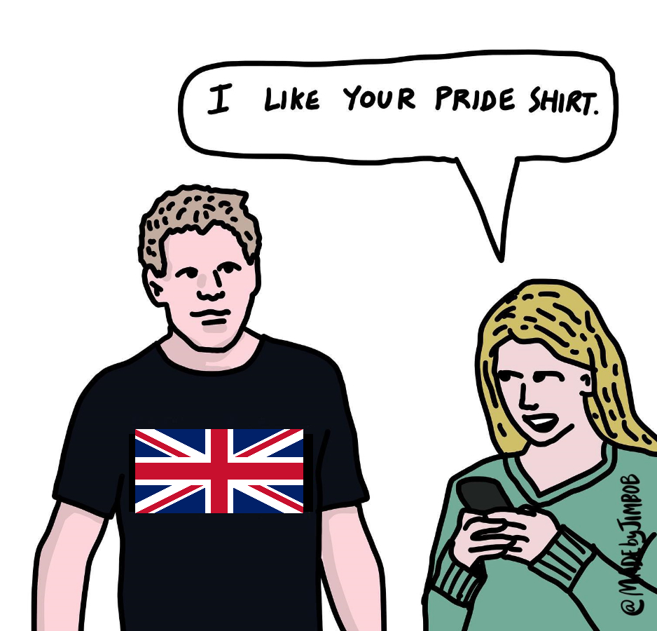Apparently there is an entire country based on the shirt
