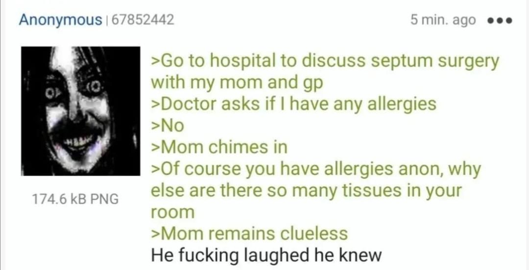 anon is a coomer