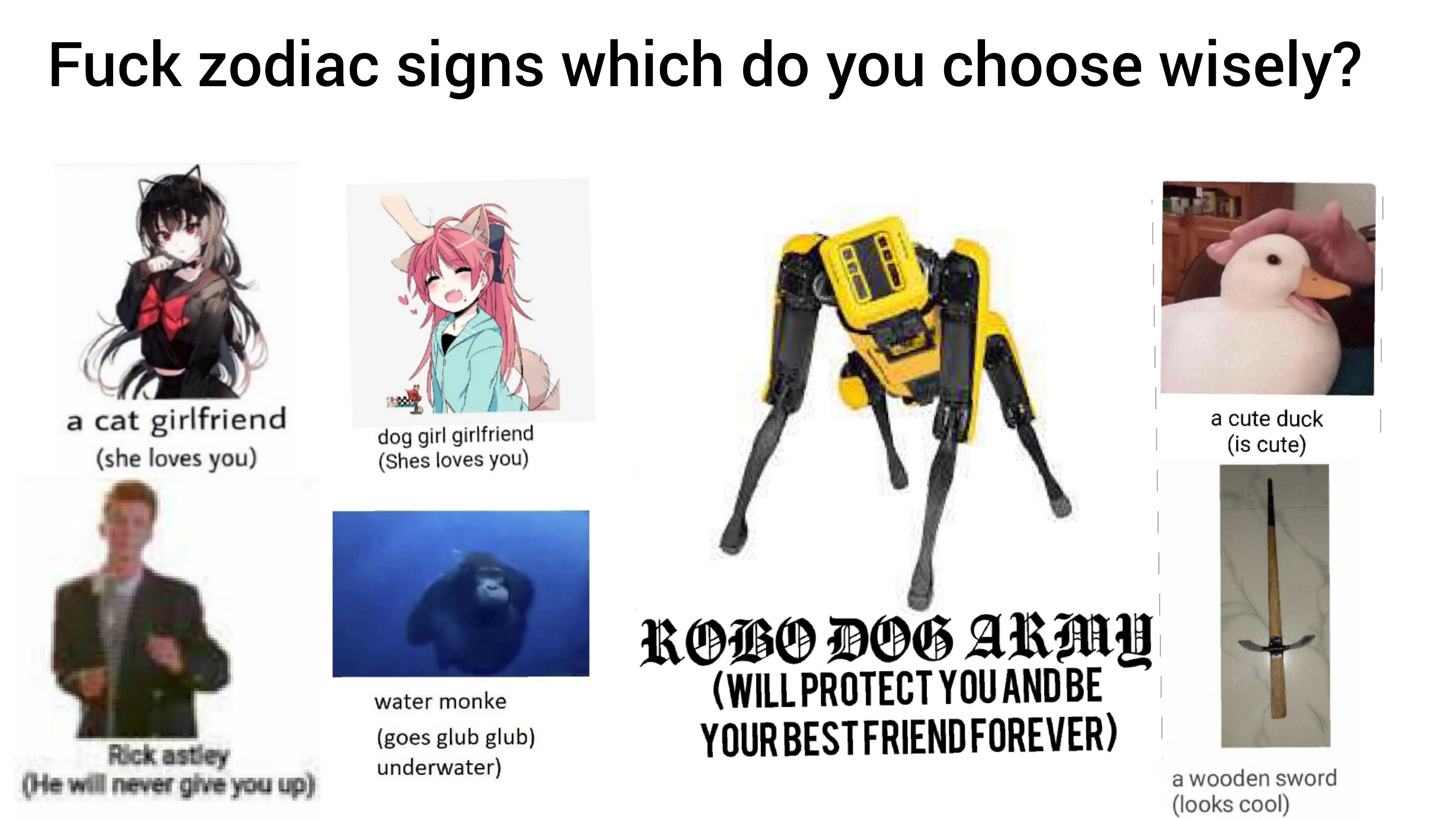 You can only pick one.
