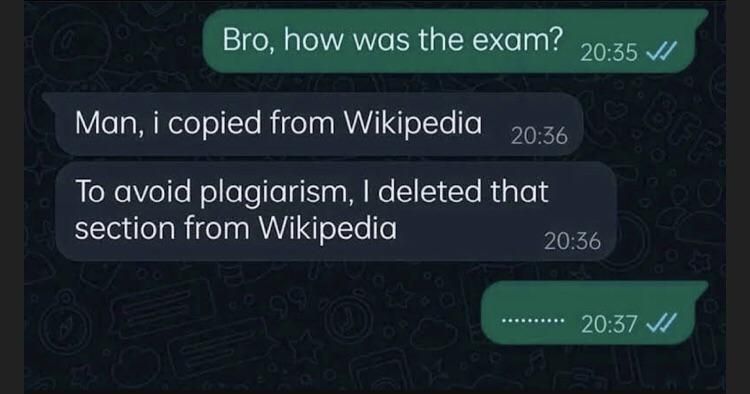 Bro is smart