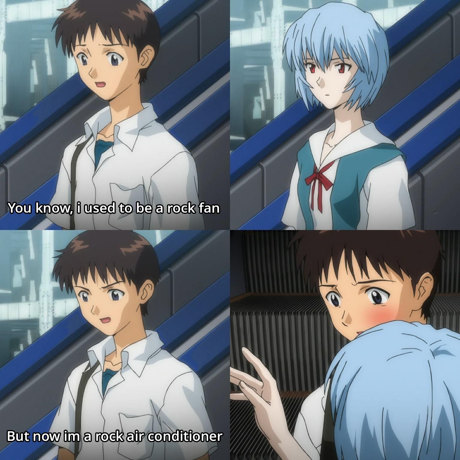Shinji's dad joke