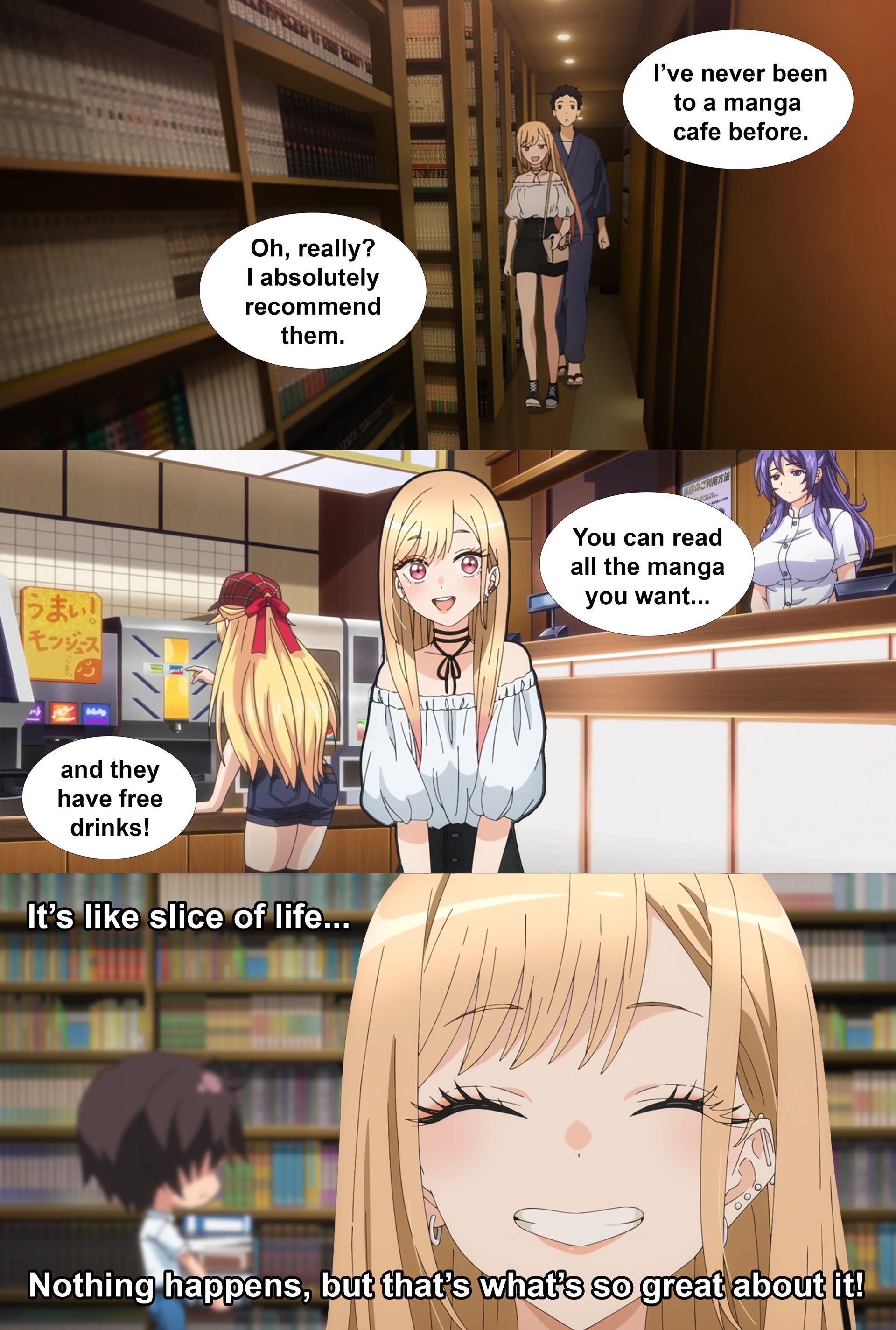 What Happens in the Manga Cafe stays in the Manga Cafe