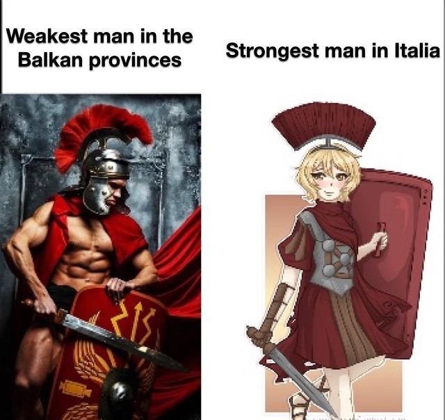 I'll give you this one, Balkans (does this count as Balkan posting?)