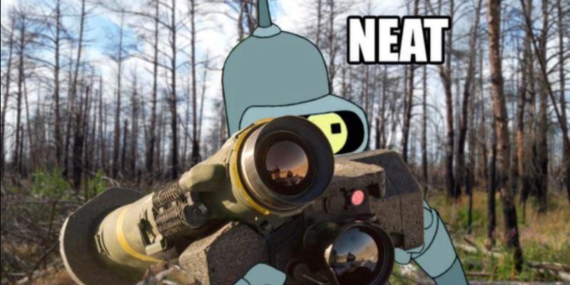 When you see a lone russian tank