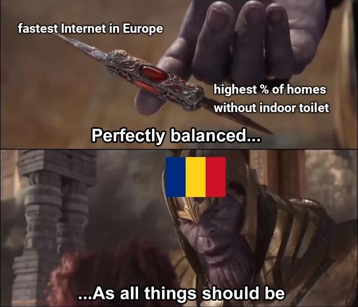 they have internet in romania?