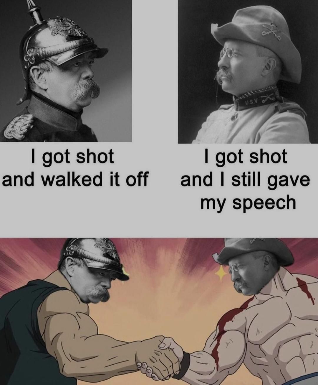 Chads IRL : Bismarck and Roosevelt