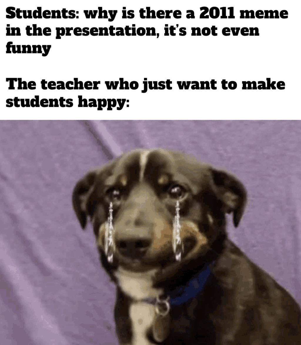 Those teachers were the best