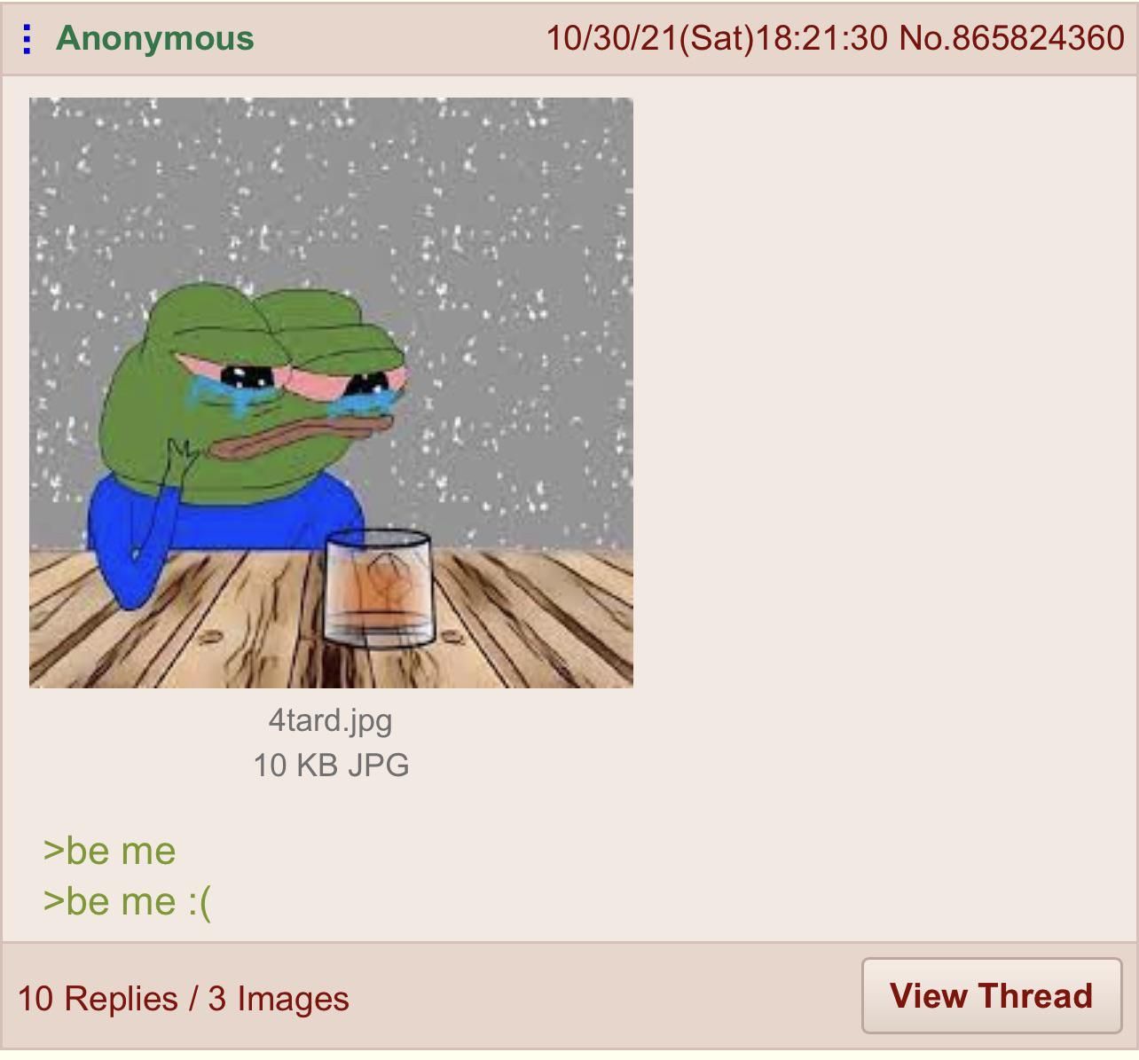 Cheer up, at least you're not that guy.