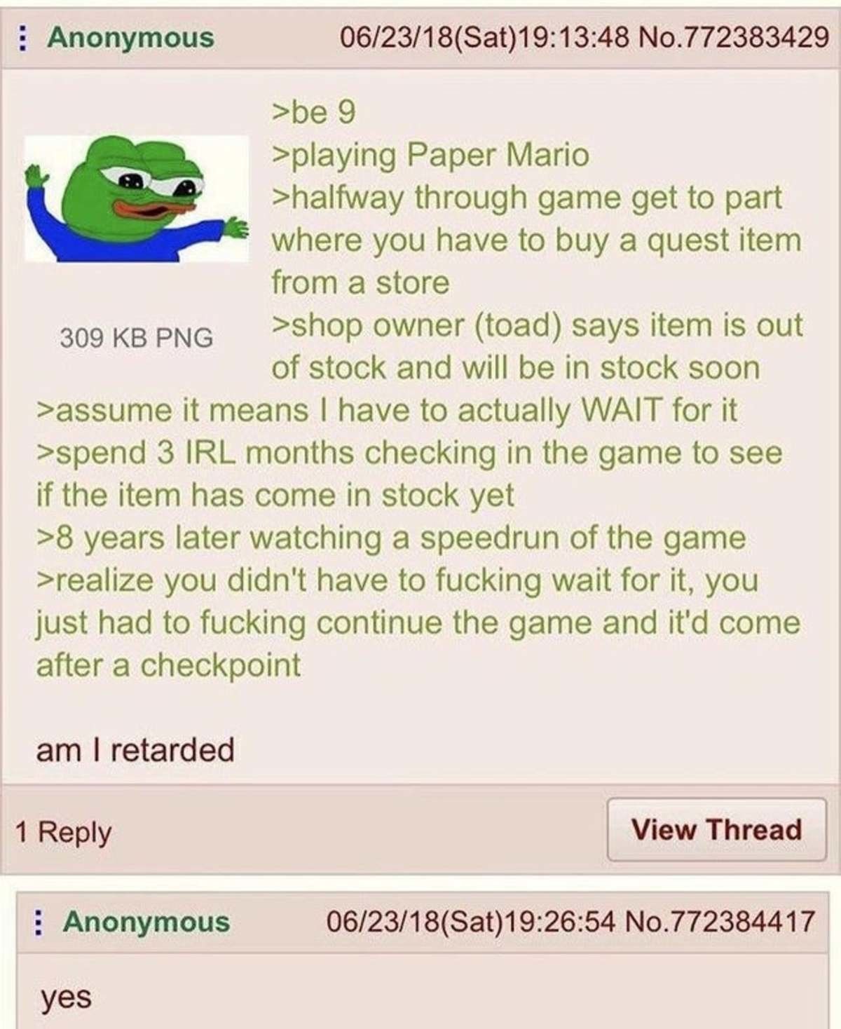 yes