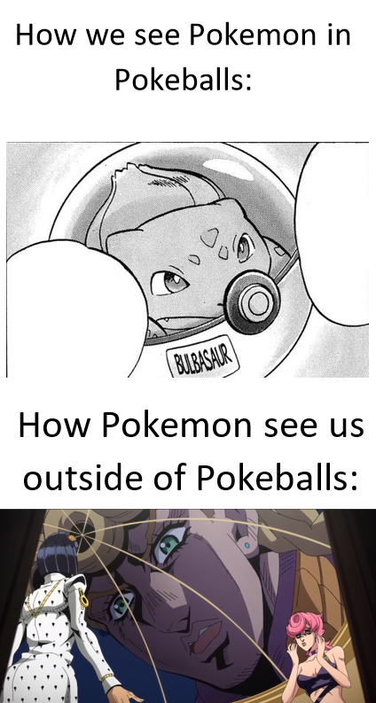 Little known fact: the Pokemon is called "Bulbasaur"