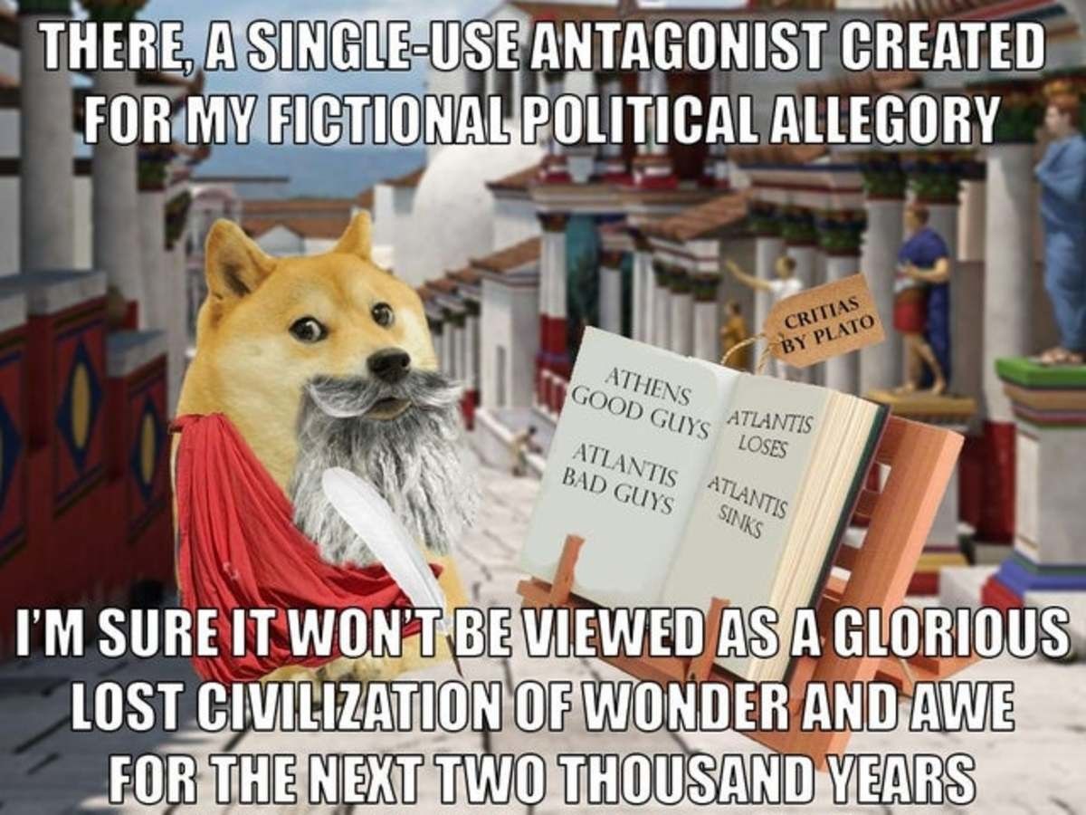 For once, fiction is stranger than fact