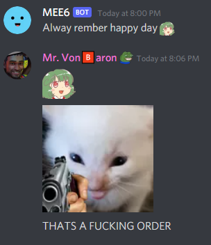 Join the Cult today! Cult of Rembering Happy Day!