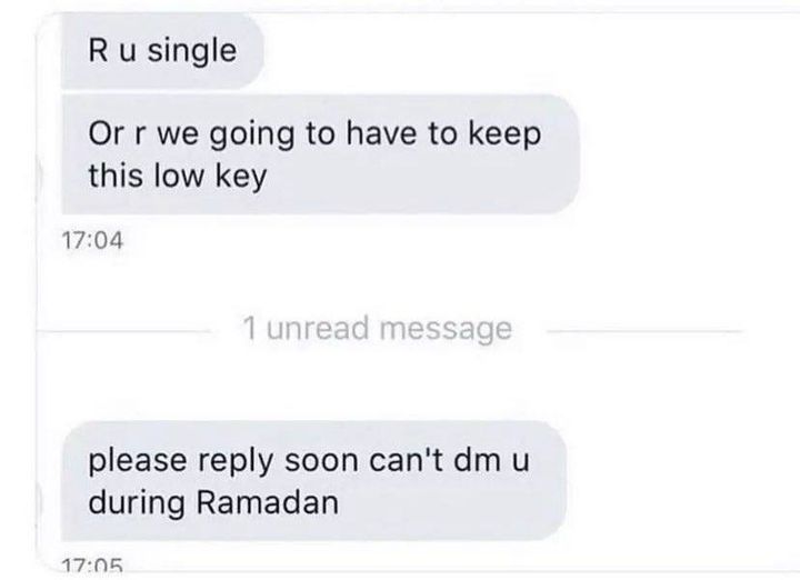 Ramadan starts tomorrow