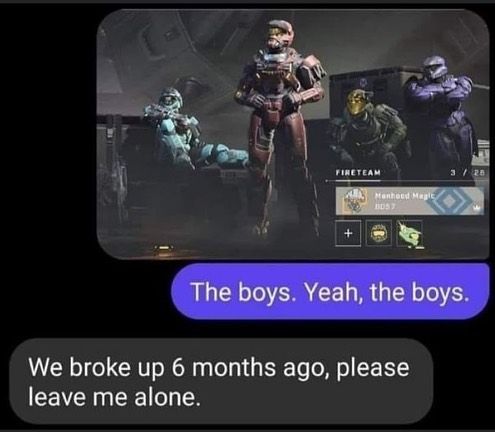 WITH THE BOYS