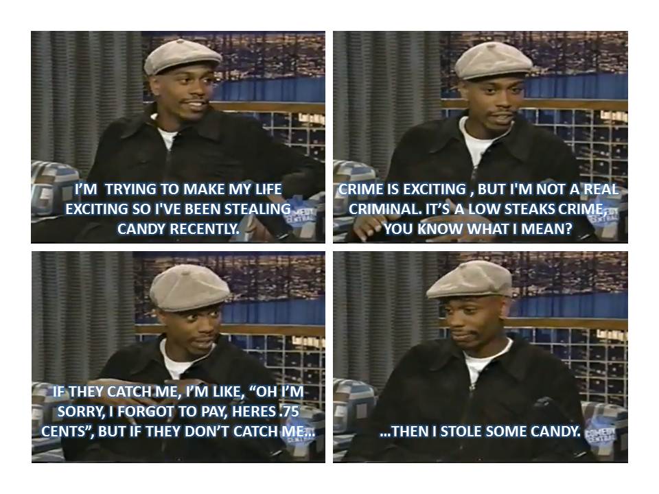 Stealing Candy with Dave...