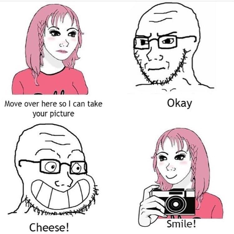 Say "cheese!"