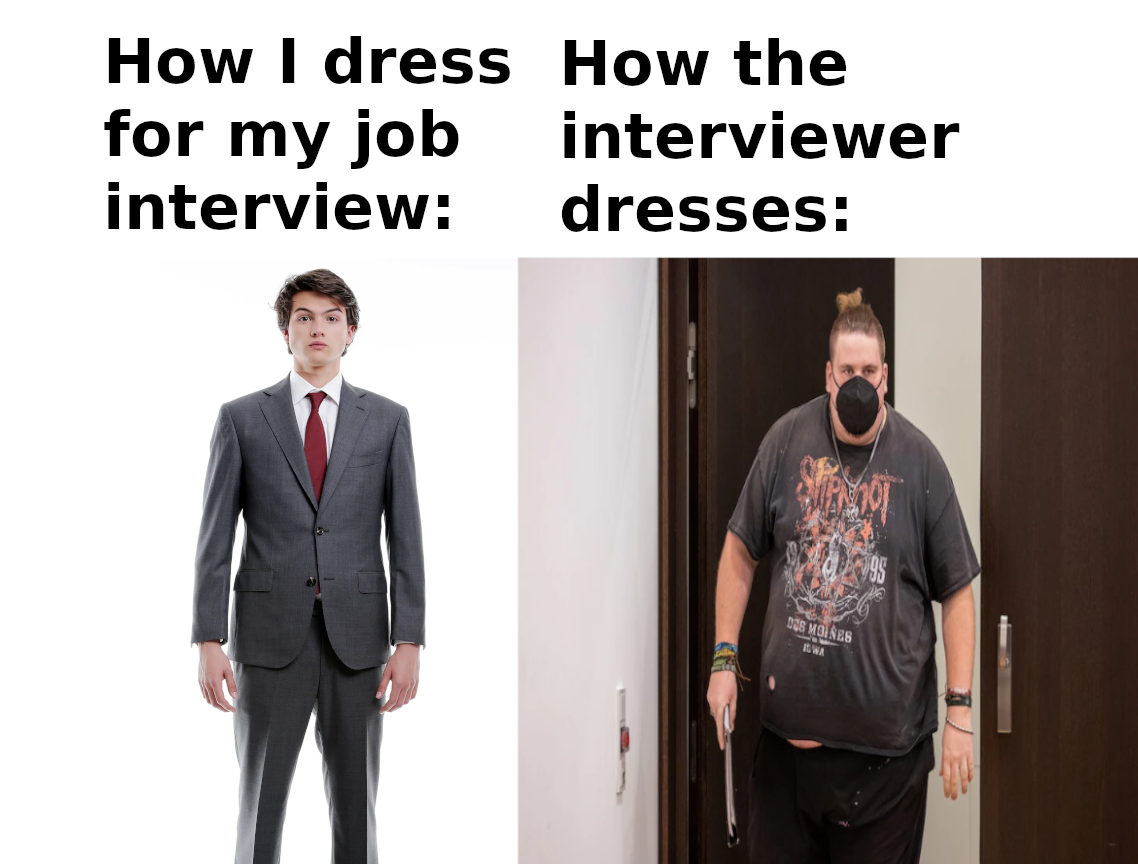 Based on my first job interview