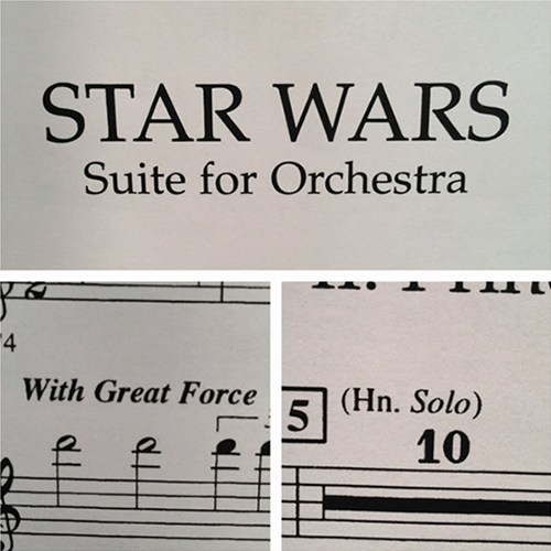 I see what you did there, John Williams!