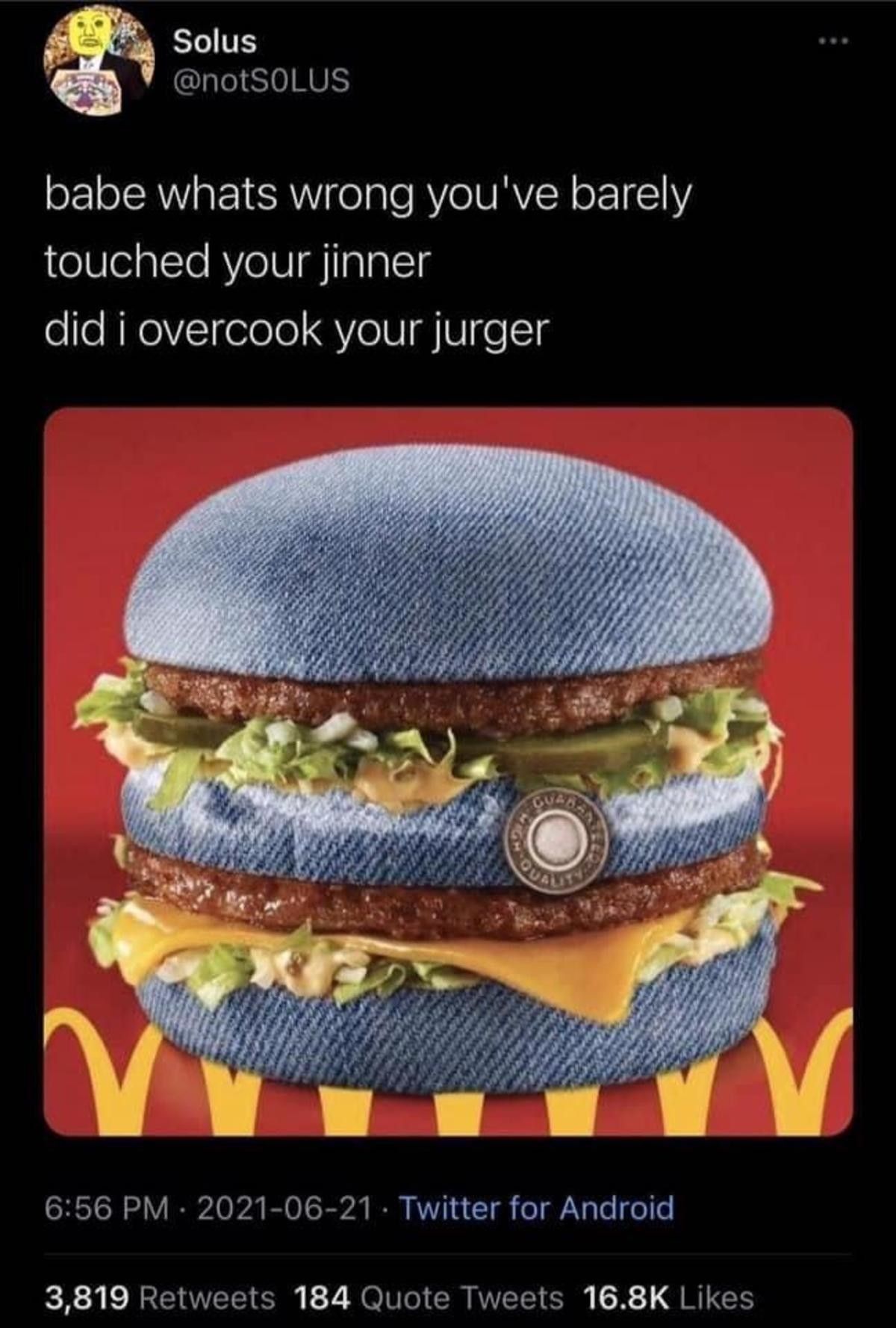 Janks anyway for the jeal
