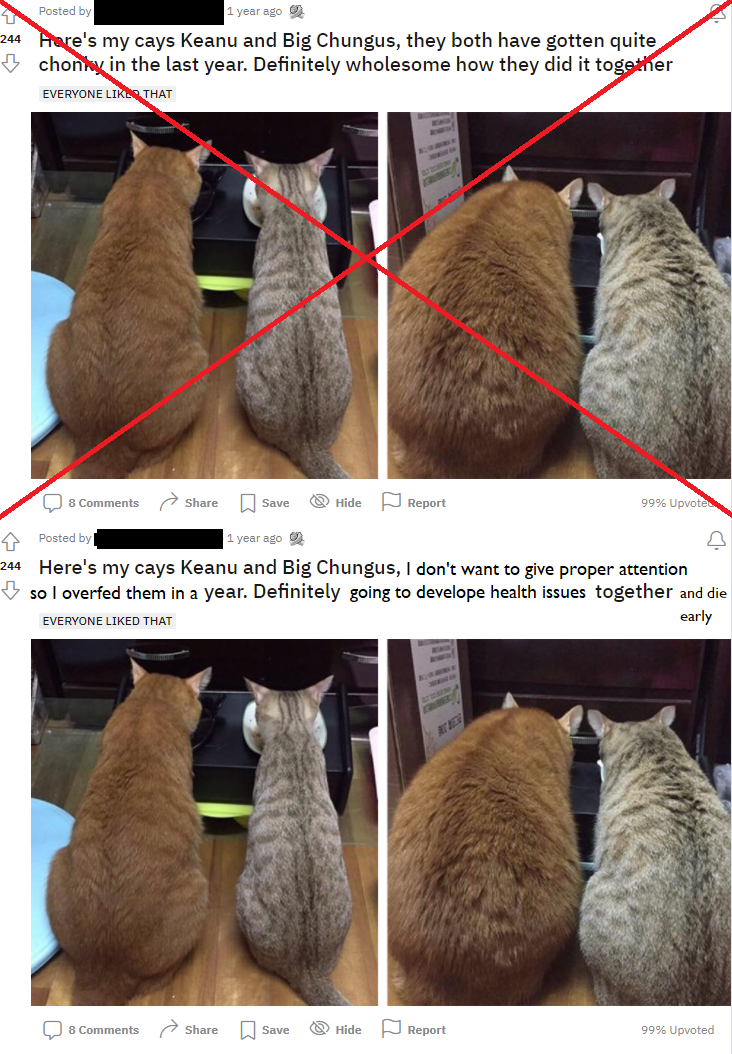 At least a quarter of r3ddit posts are just destructive behaviors looking for validation