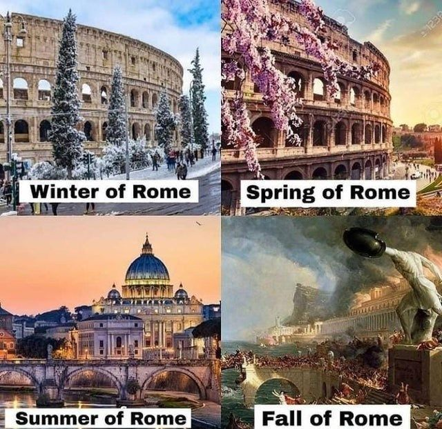 4 SEASONS OF ROME, LOL!