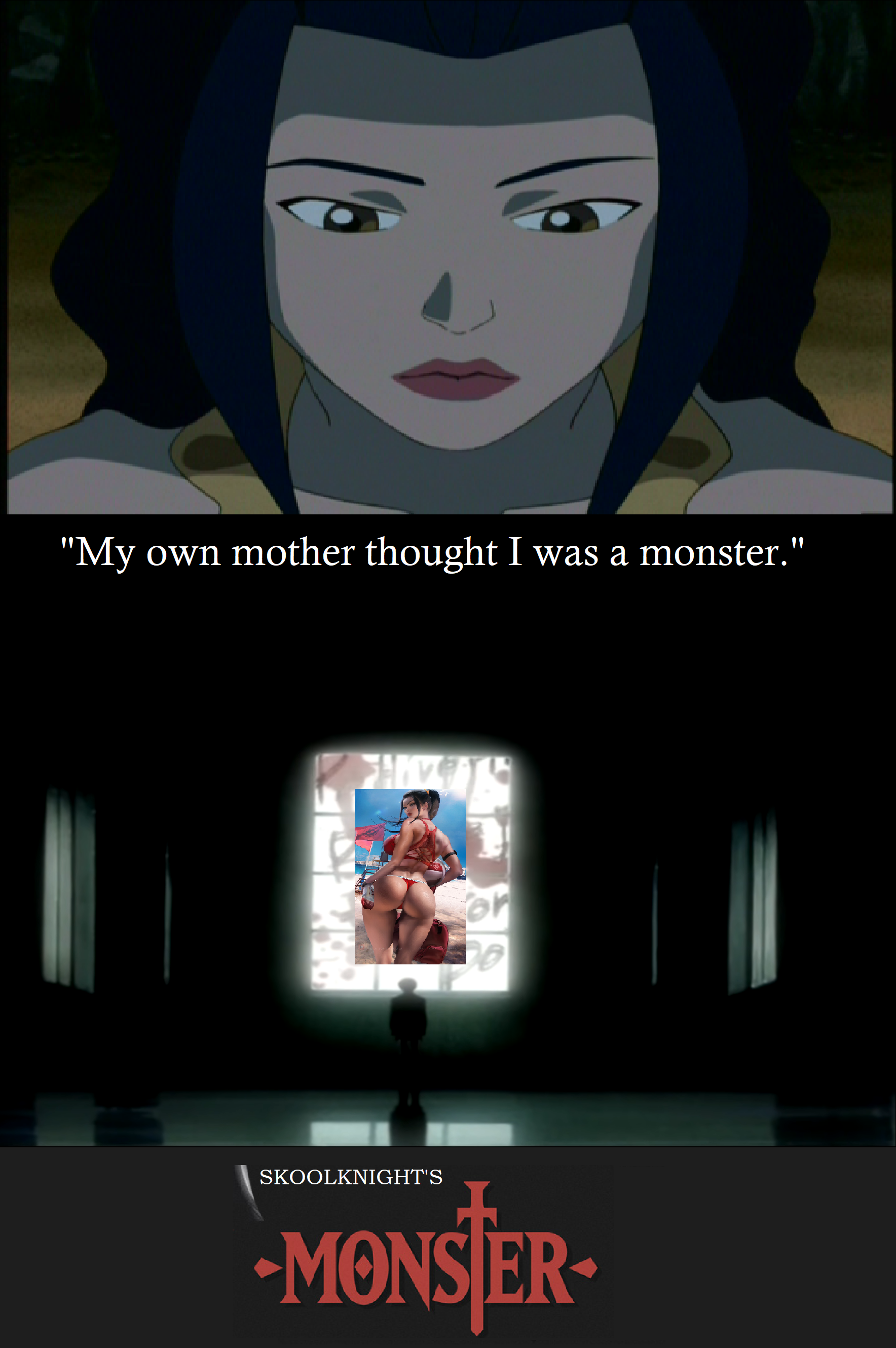 Mangaka Urasawa's MONSTER? More like Princess Ursa's monster.