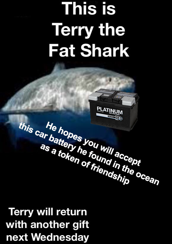 Electric eels get hungry too, help nature by throwing car batteries into the ocean