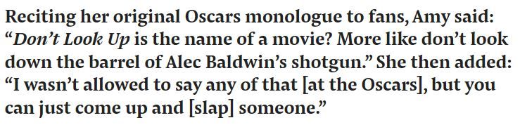 One minute people are defending comedy's free speech (Jada's joke. The other...