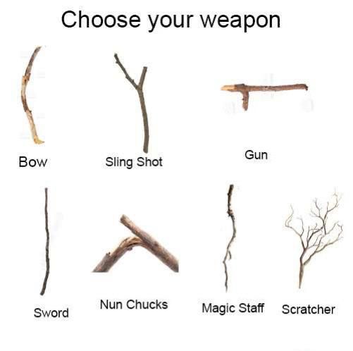 Personally I’m going with the sword. Hby?