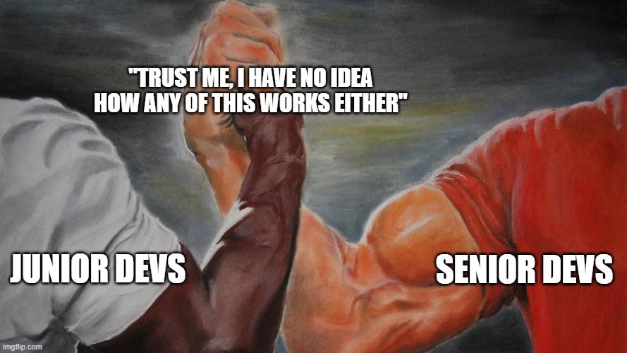 But we're all in it together