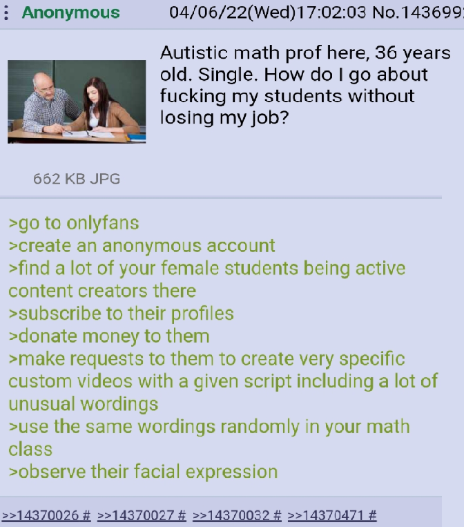anon gives great advice