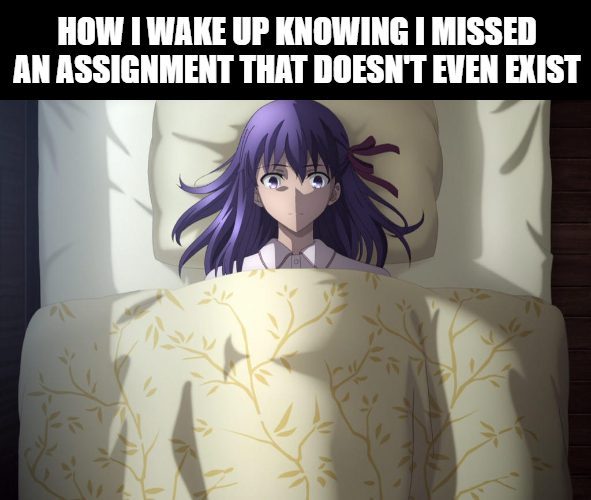 Why have you forwaken me?