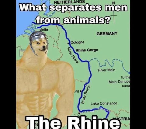 No wonder G*rmans can't take a joke. They never got civilized.