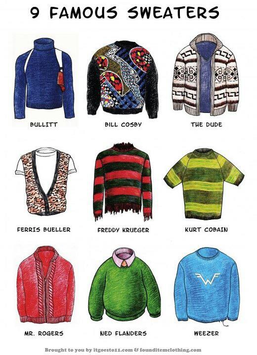 9 Famous Sweaters