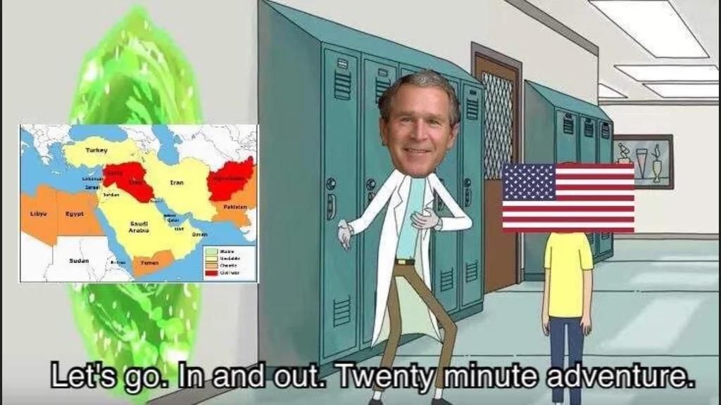 George Bush after 9/11