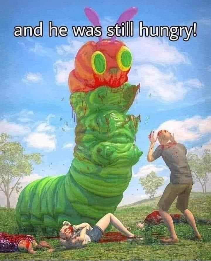 That was one hungry caterpillar