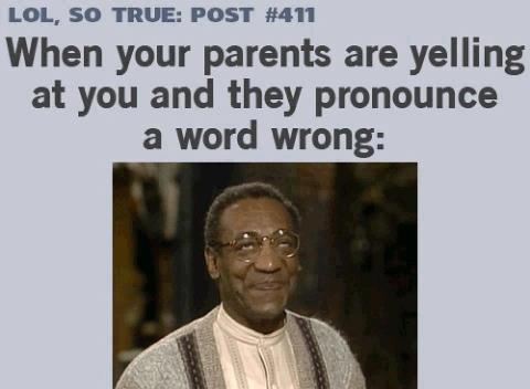 You said it wrong. *Giggle*