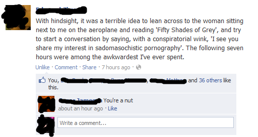 Ya...Don't think that was his wisest move.