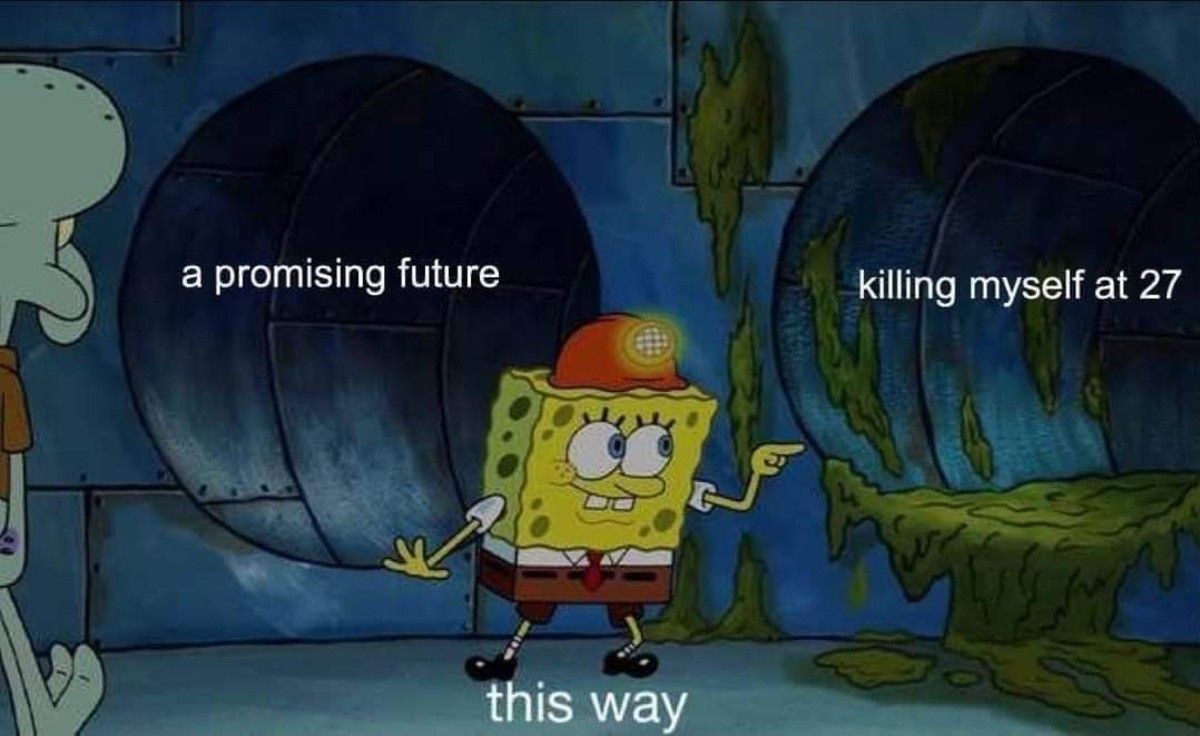 too late for me