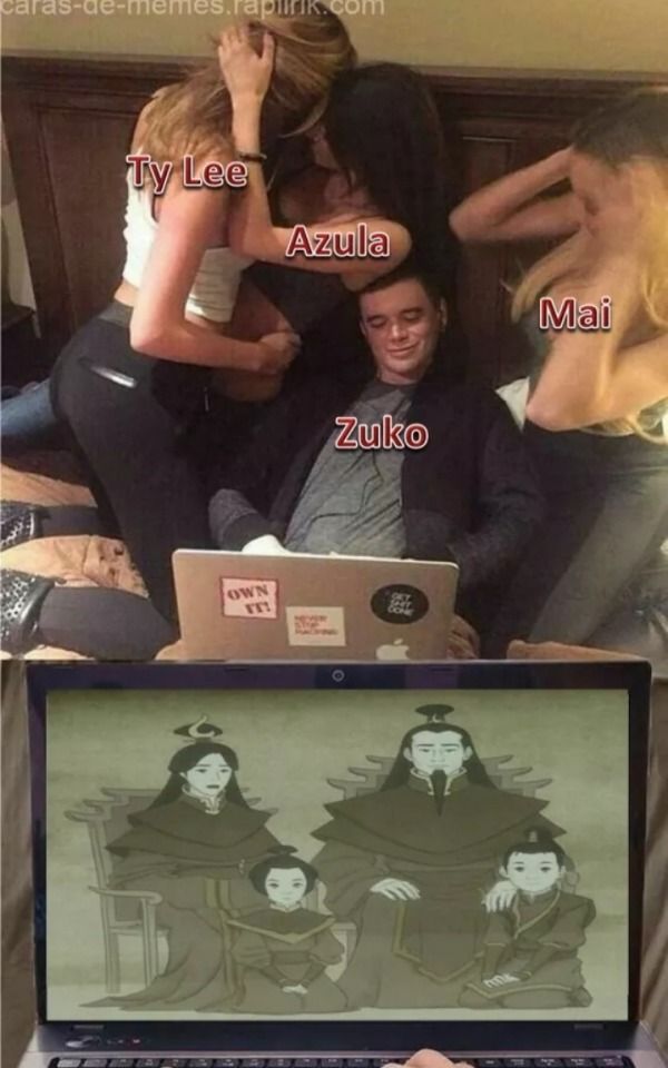 Zuko during the Beach Episode: "Muh family"