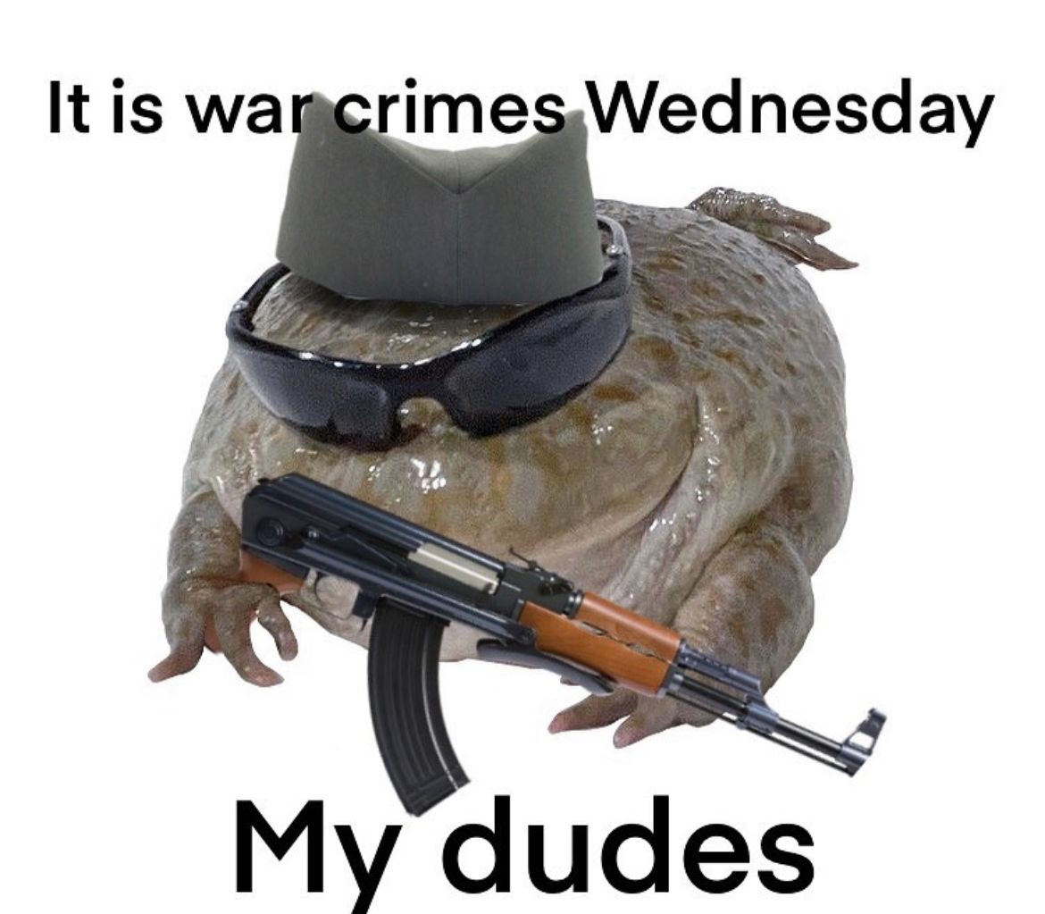 It is still Wednesday here