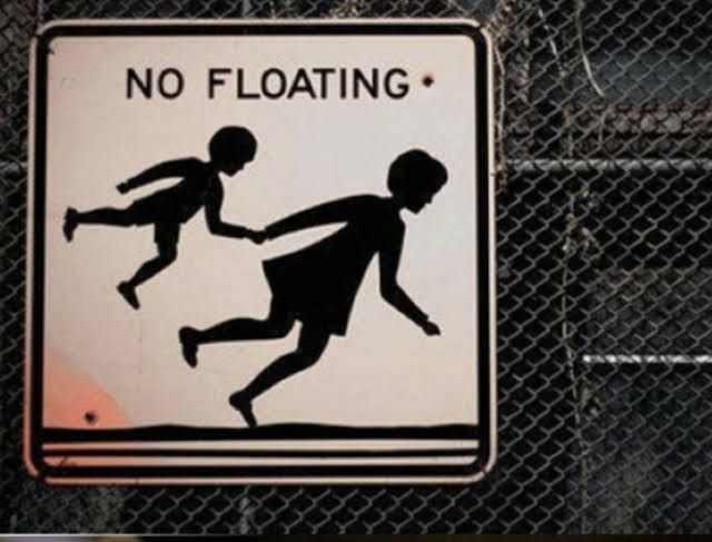 It's allright, officer! I got me a flotain' loicense!