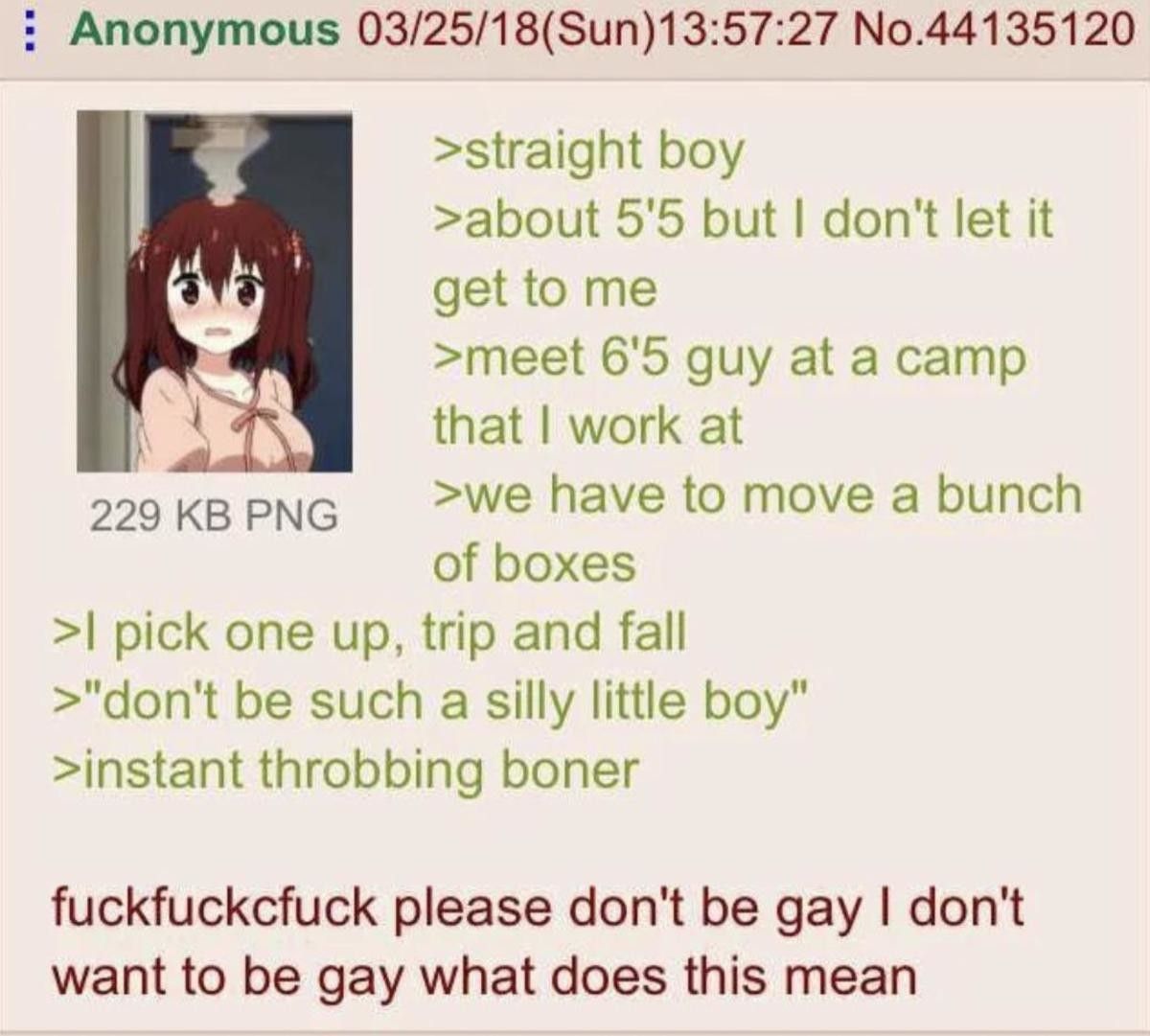 something similar happened to me once