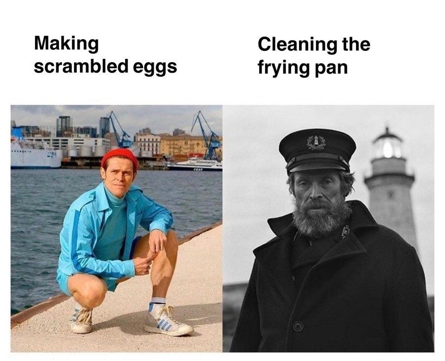 the pan