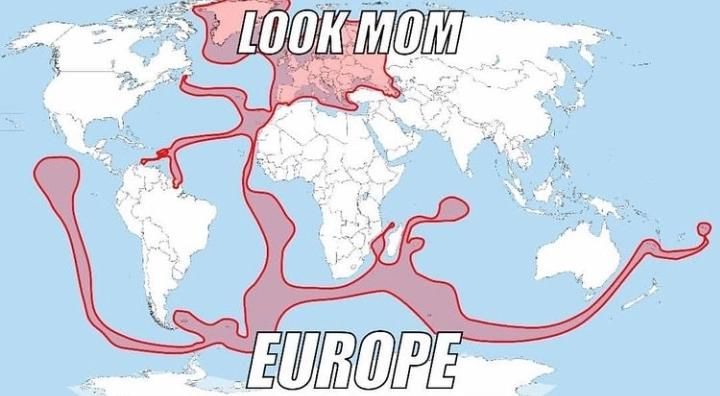 I swear, it's Europe!