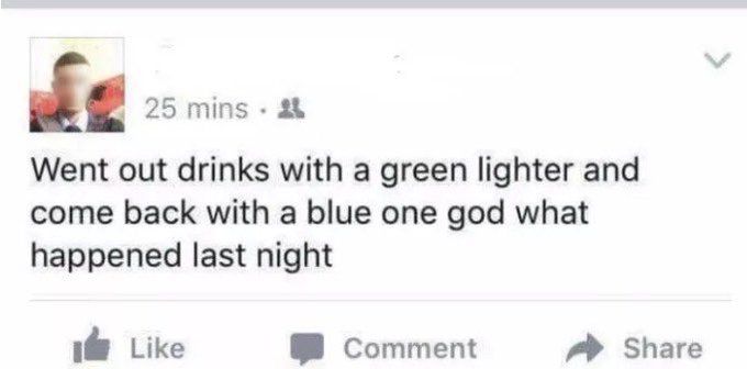 Drinking makes you do crazy things